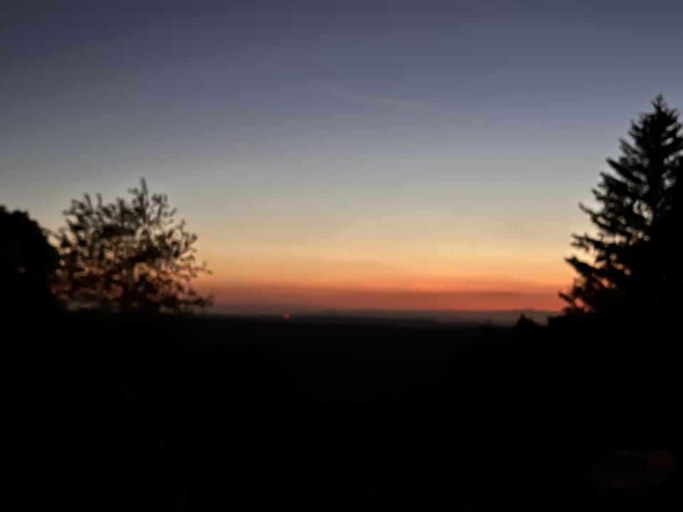 Ausblick Berghaus Rhön