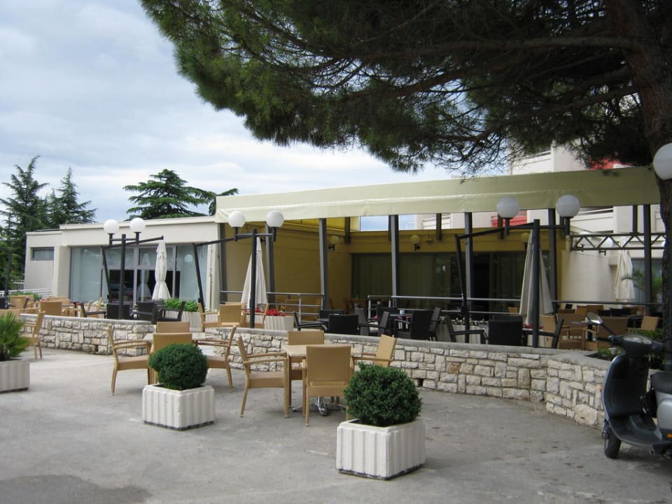 Außenbereich Hoteleingang Rubin Hotel