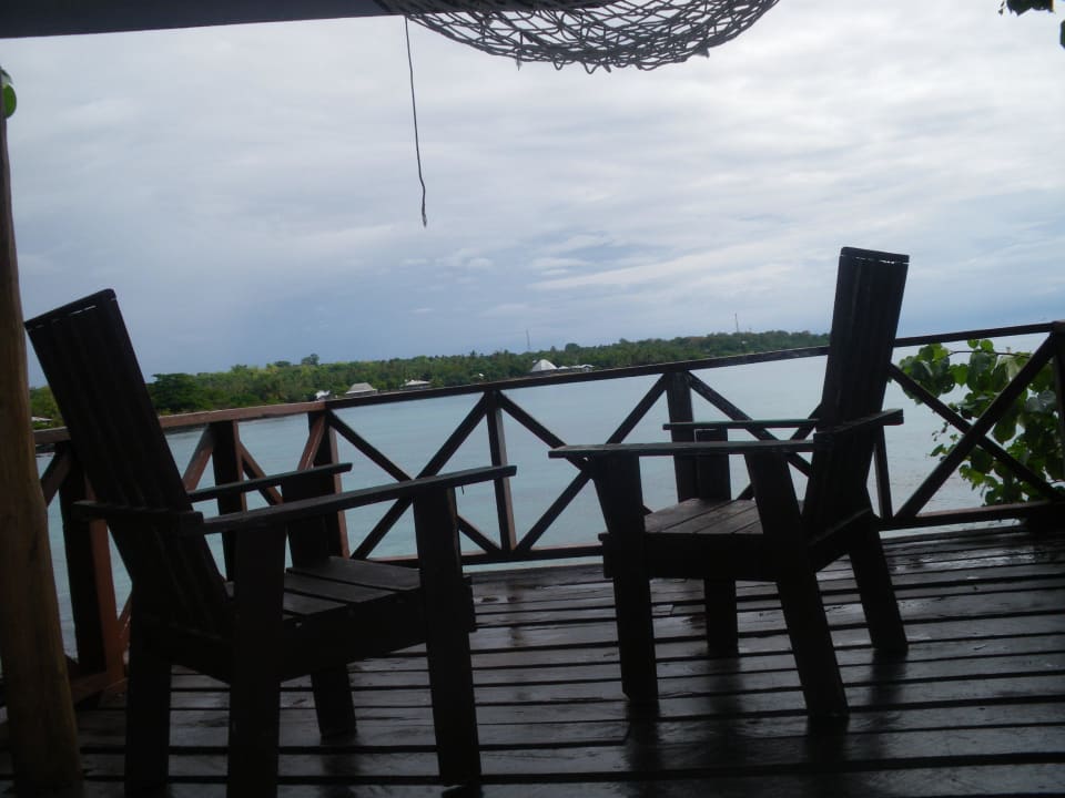 Sunset Fale - Blick aufs Wasser Hotel Va-i-Moana Seaside Lodge
