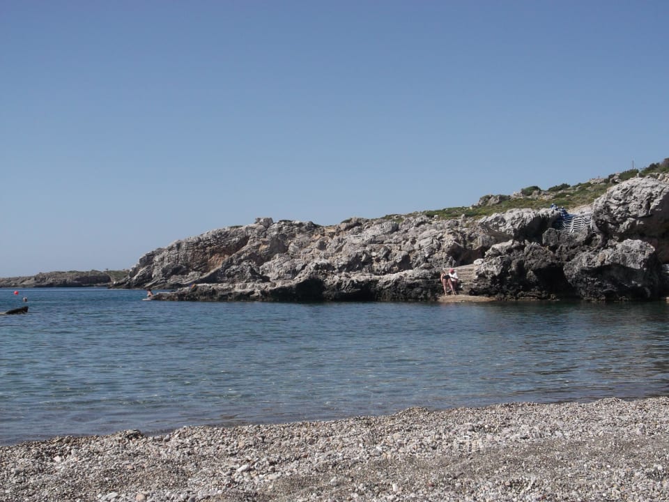 Tolle strand bucht Hotel Kalithea Horizon Royal