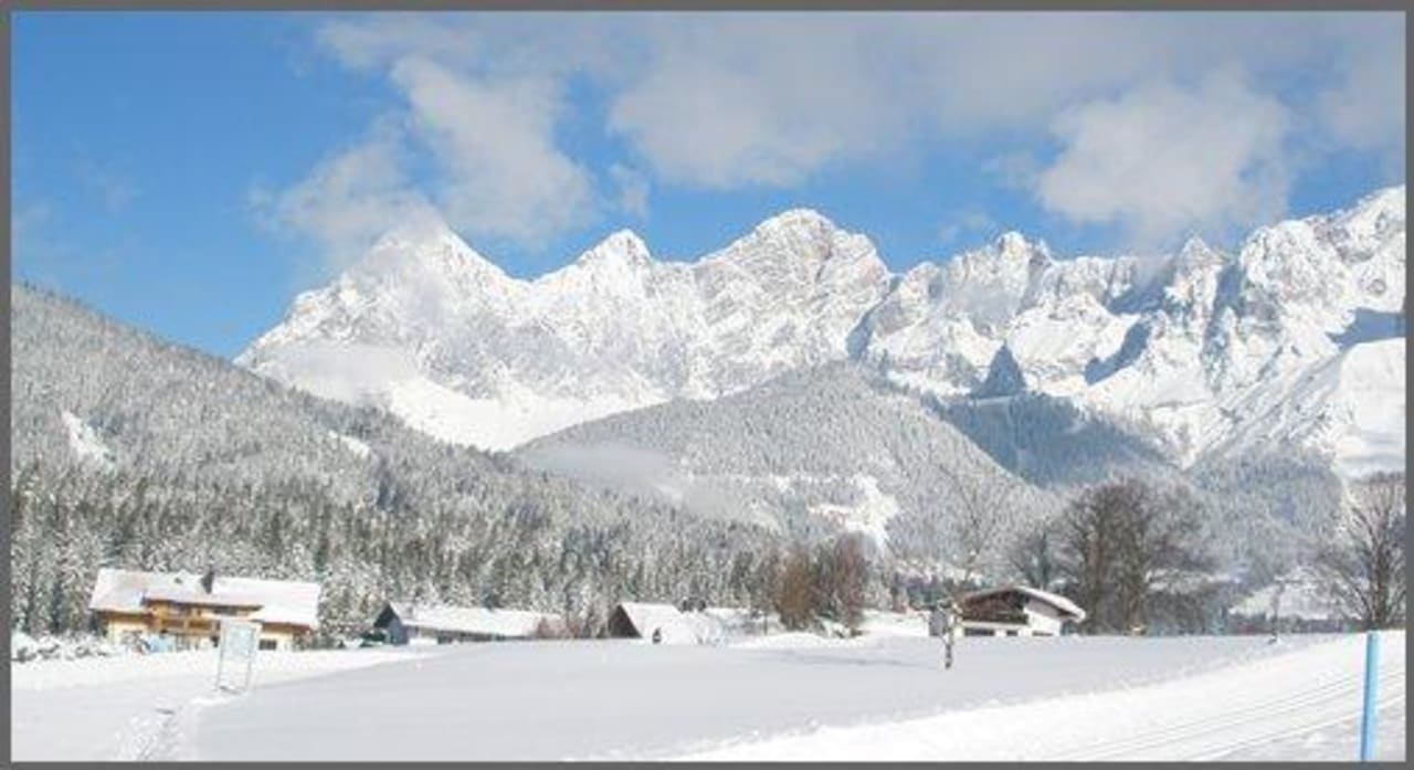 Dachstein im Winter Pension Blasbichlerhof