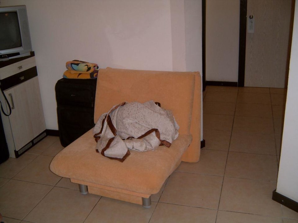 Tagesdecke nach "Zimmerreinigung" Hotel Orfeus Park