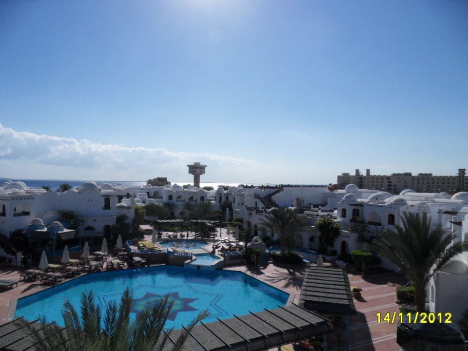 Überblick von einer der vielen Plattformen  Arabella Azur Resort
