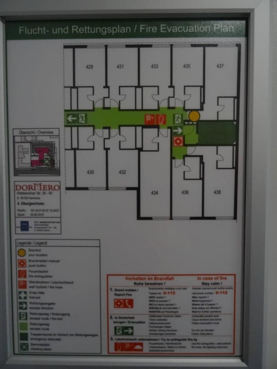 Lageplan DORMERO Hotel Hannover