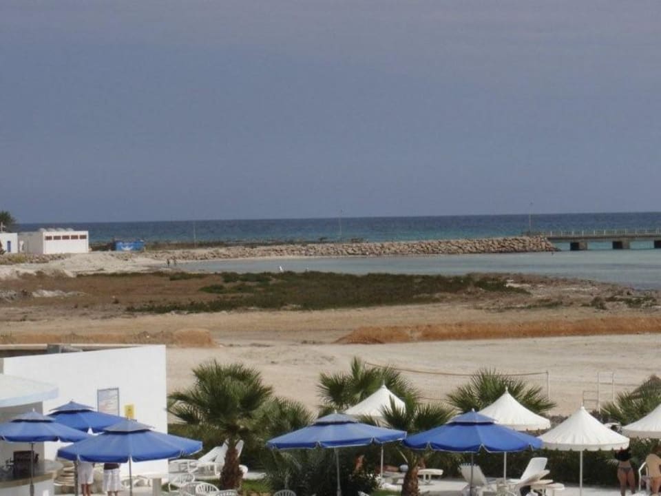 Strand mit stinkendem Seegras Hotel Bravo Djerba