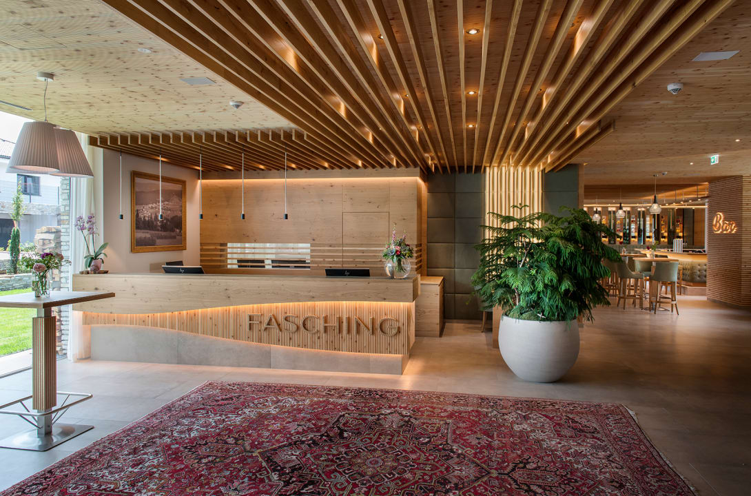 Lobby Dorfhotel Fasching