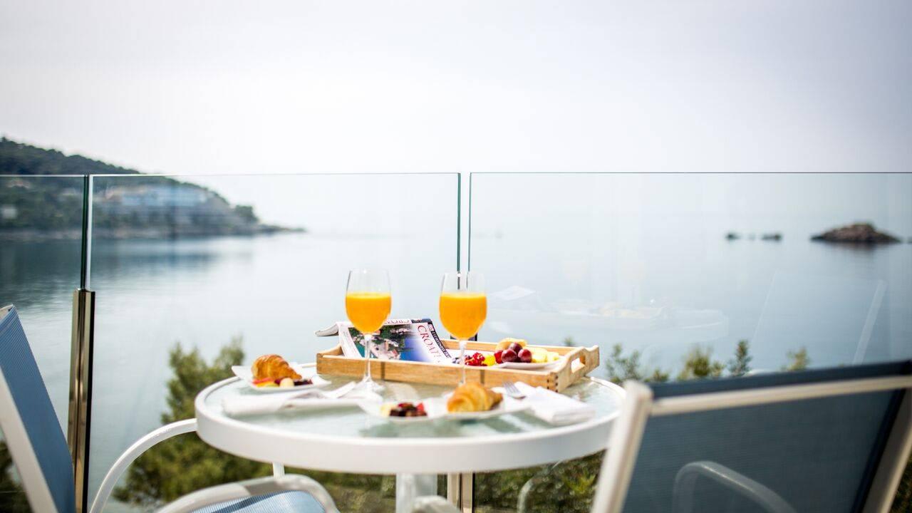 View from the Balcony Royal Hotels & Resort - Hotel Royal Ariston