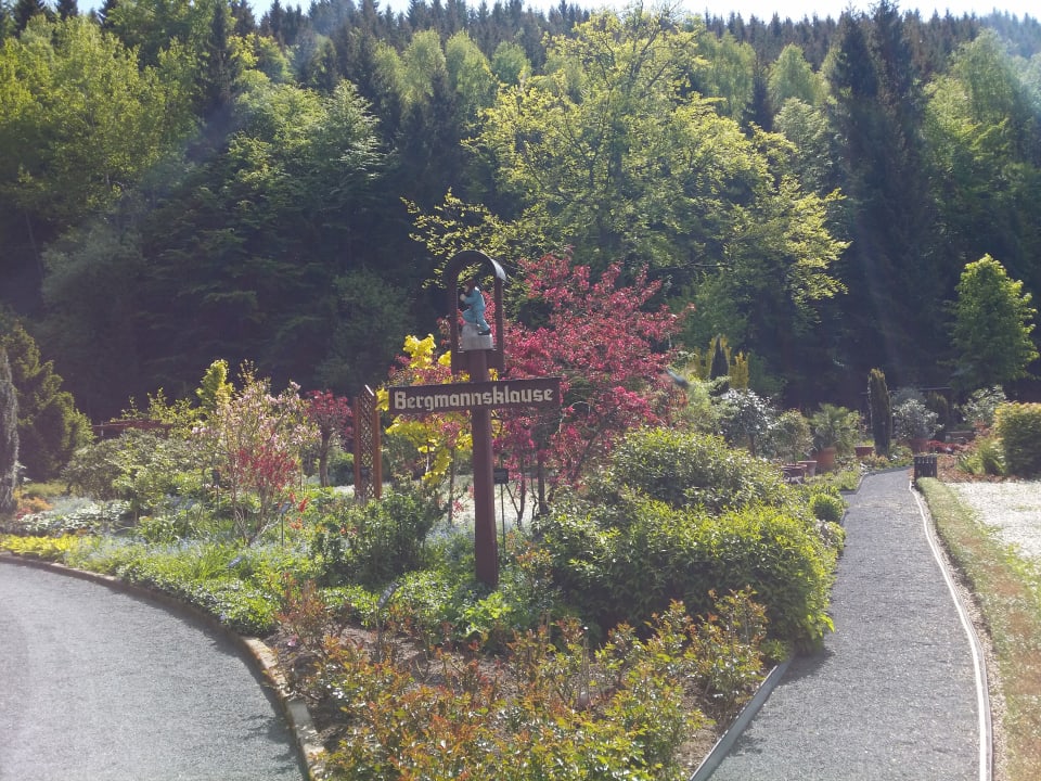 Gartenanlage Gasthof und Pension Bergmannsklause
