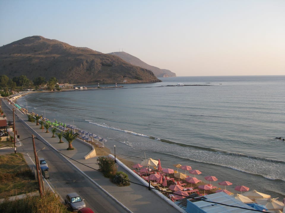 Blick nach links Hotel Corissia Princess