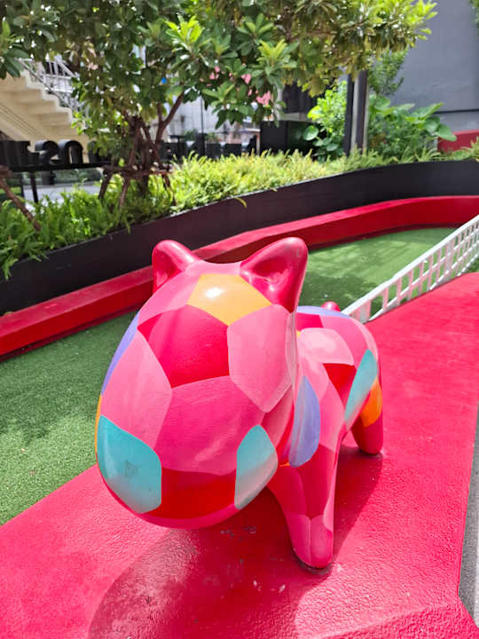 Gartenanlage Ibis Styles Bangkok Sukhumvit Phra Khanong