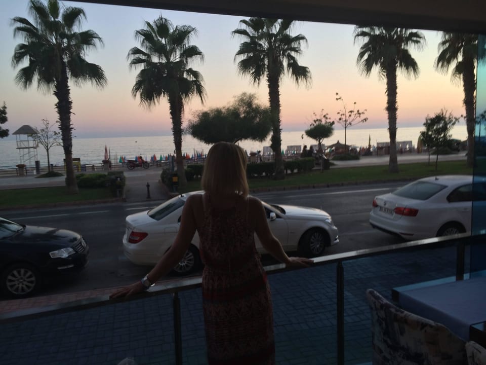 My view from balcony  Kleopatra Life Hotel