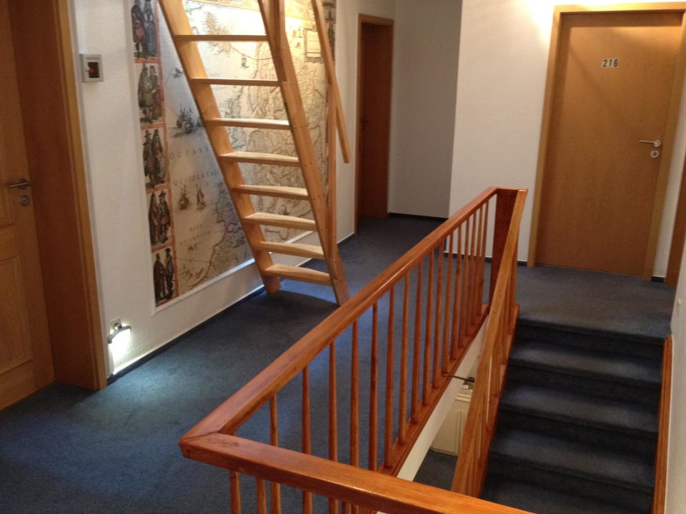 Treppenhaus Haus am Meer