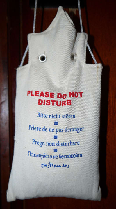 Prosím nerušit Malikia Resort Abu Dabbab