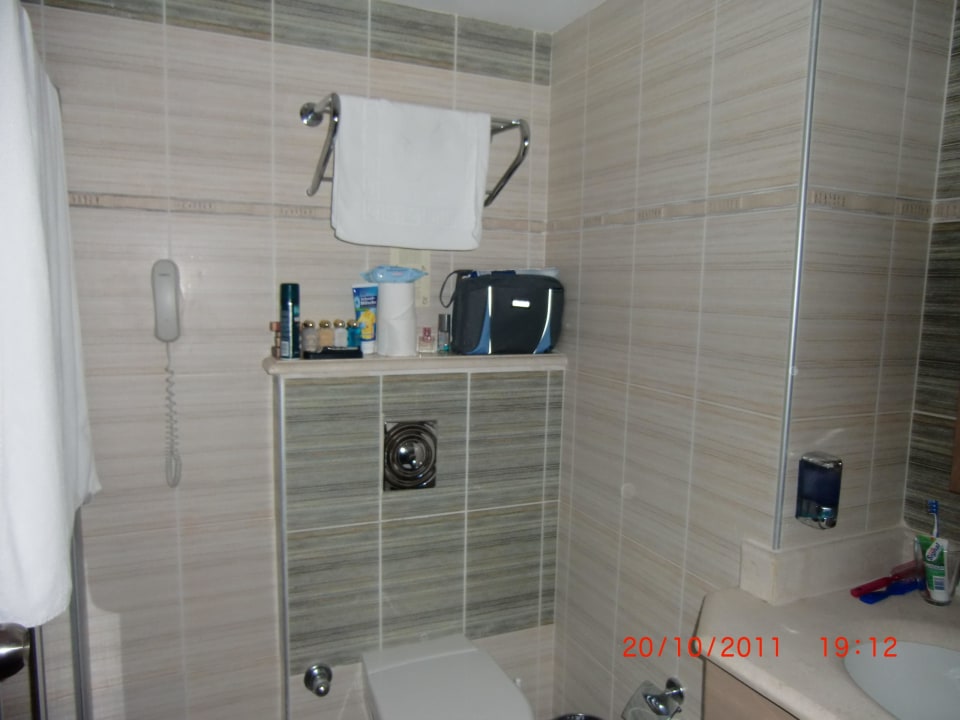 Bad mit WC Fame Residence Lara & Spa