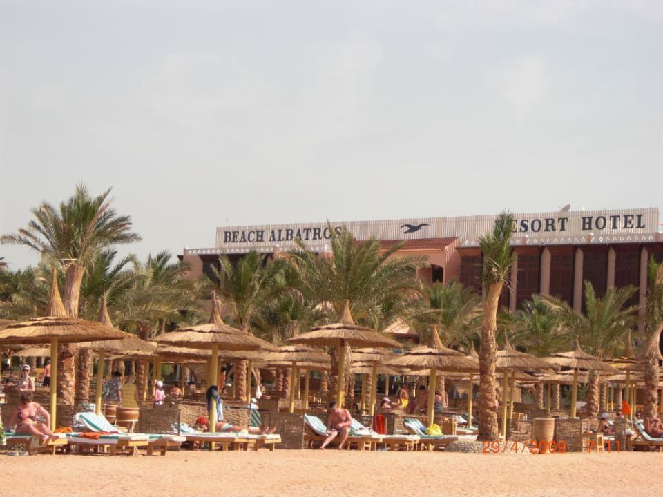 Der wunderschöne Strand Pickalbatros Palace Resort