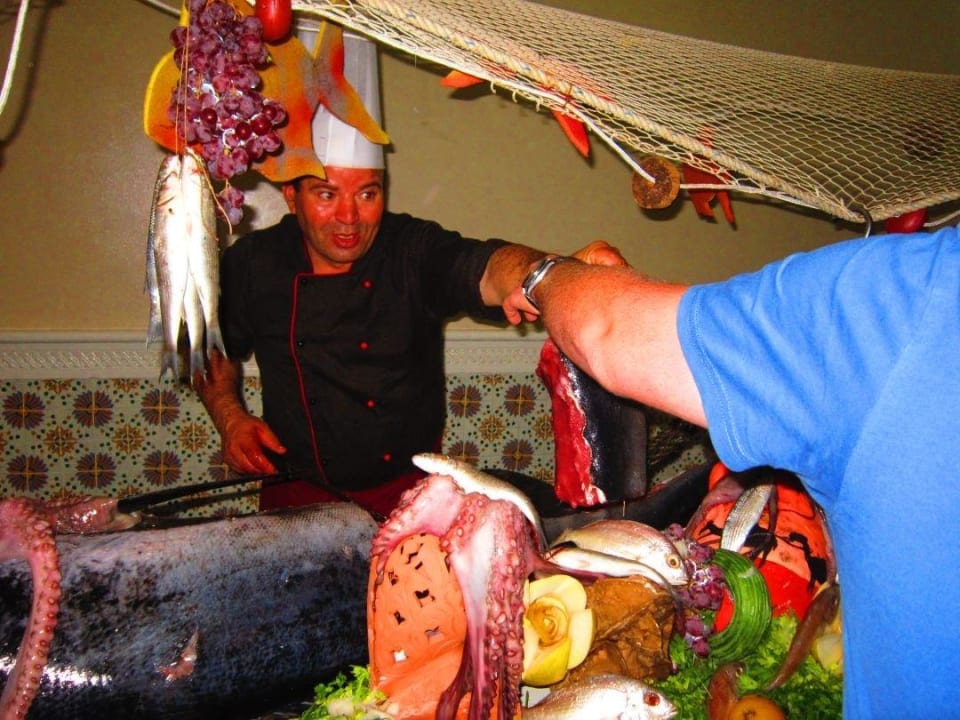 Fisch ganz frisch Houda Golf & Beach Club