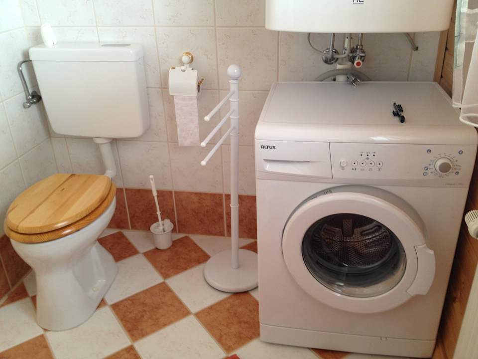 Badezimmer Almchalet Orter