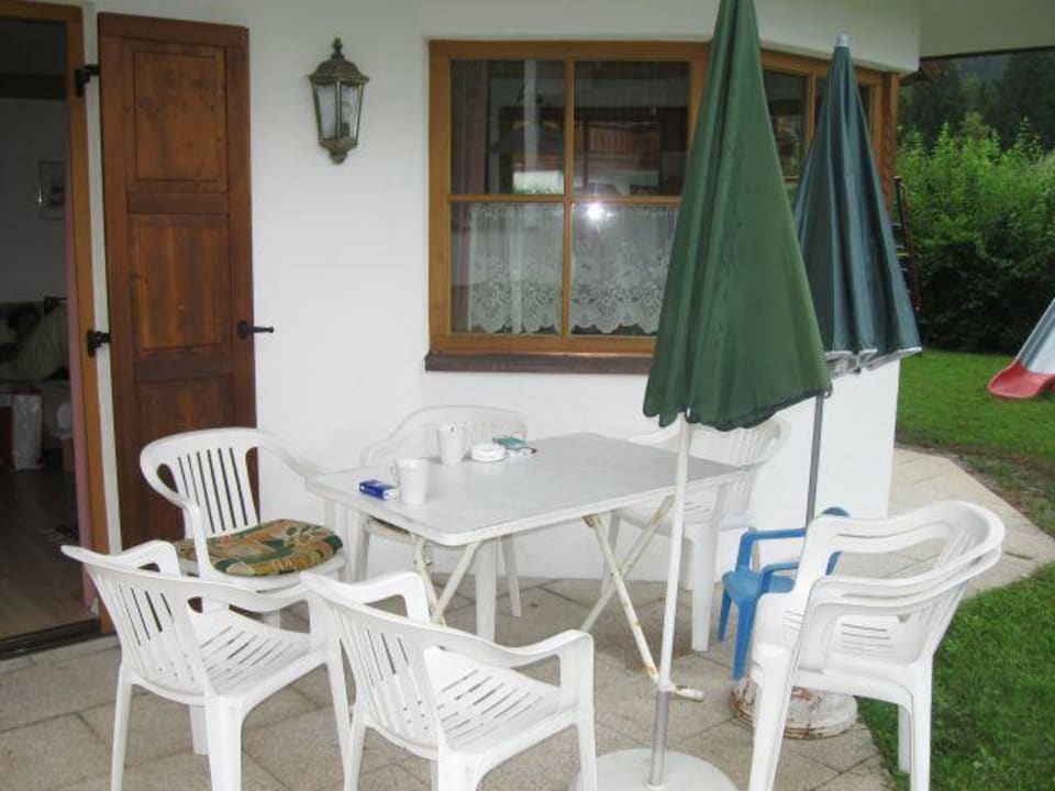 Terrasse Ferienwohnanlage Kaiserhof