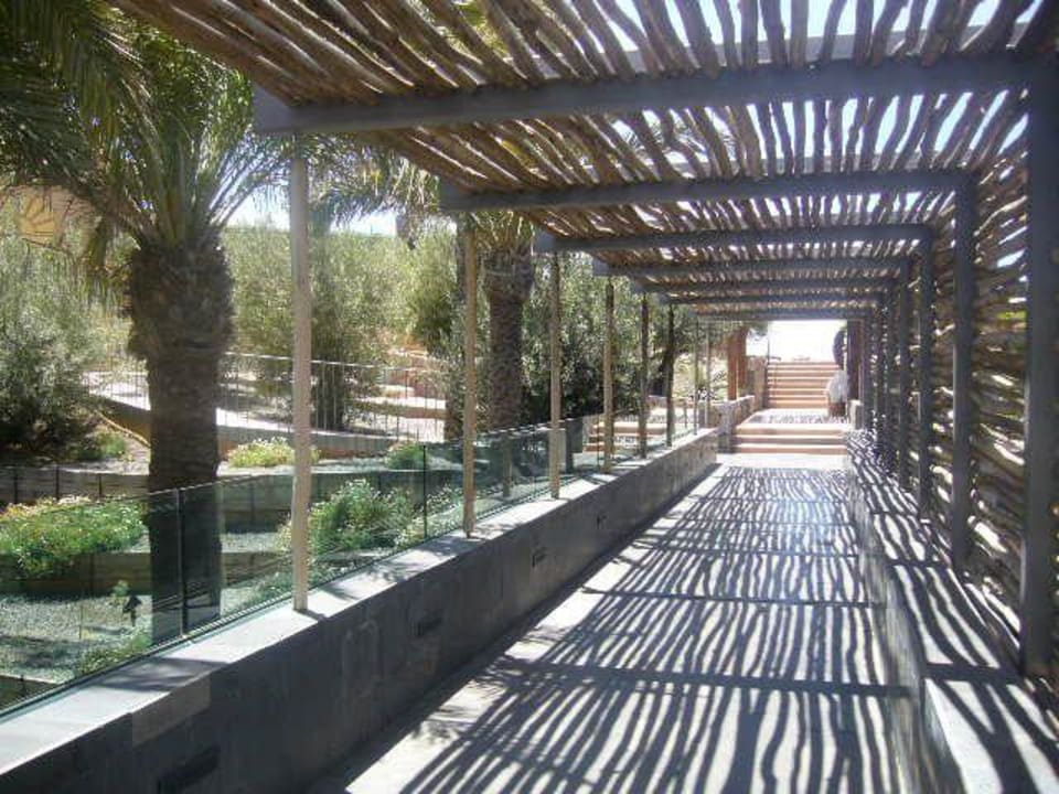 Zugang zum oberen Sonnendeck/Sunset Salobre Hotel Resort & Serenity