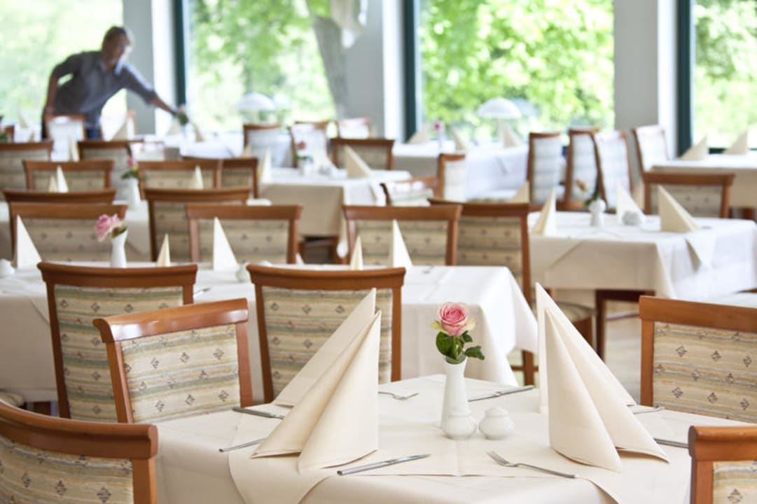 Sonnengeflutetes Restaurant Nationalparkhotel Kranichrast