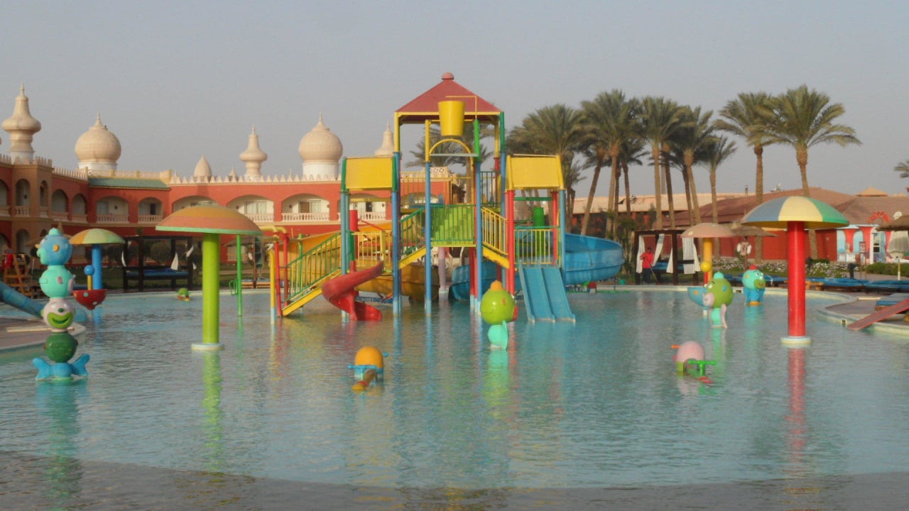 Neuer Kinderpool Pickalbatros Alf Leila Wa Leila Resort - Neverland Hurghada