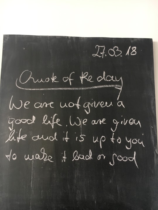 Jeden Tag eine Botschaft ANANDA Ayurveda Resort