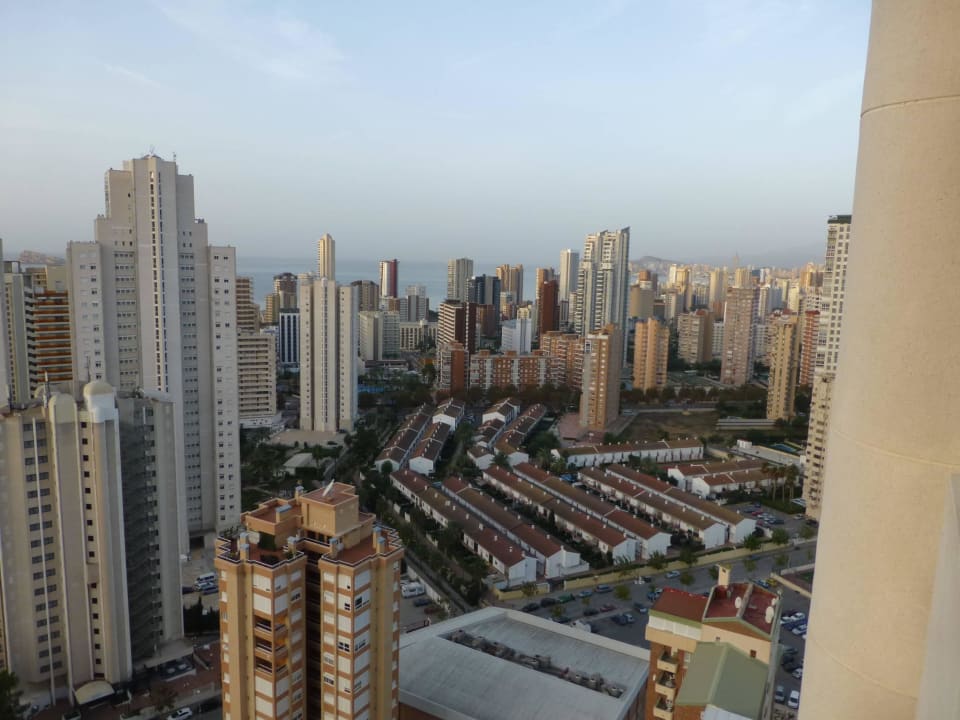 Ausblick vom Balkon Melia Benidorm