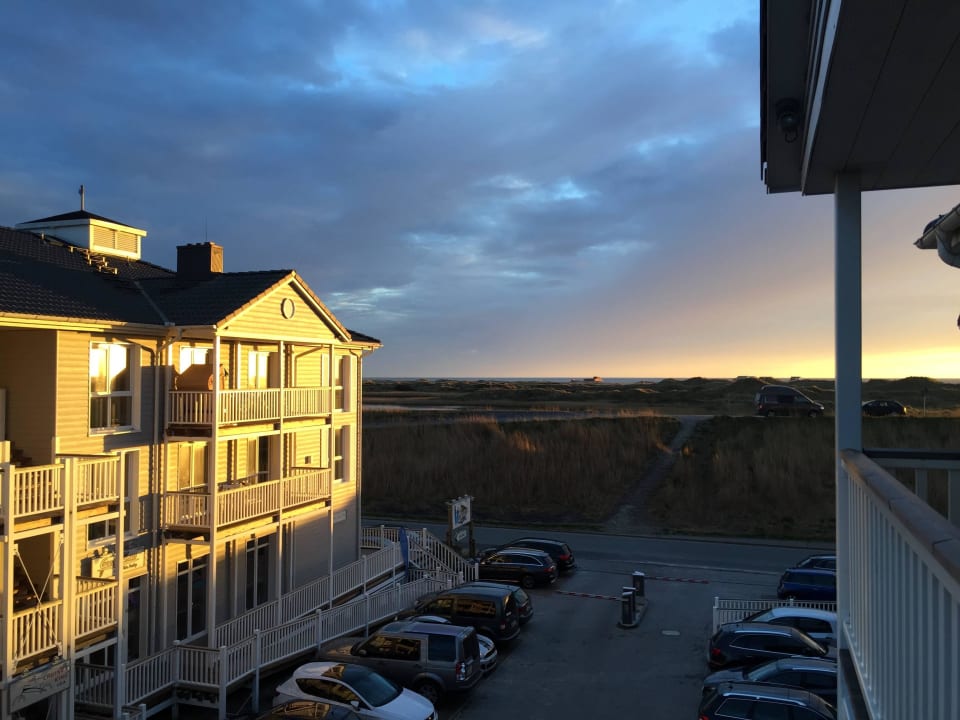 Traumhafter Ausblick vom Balkon Beach Motel St. Peter-Ording