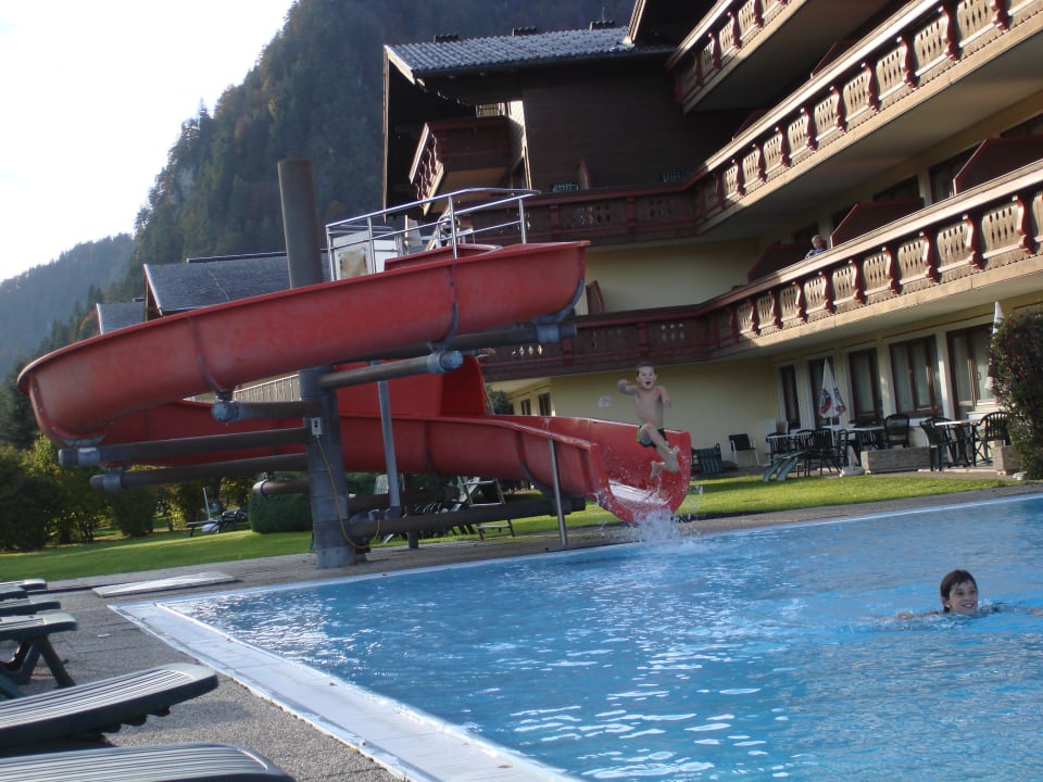 Beheizter Aussenpool Hotel Bellevue am See