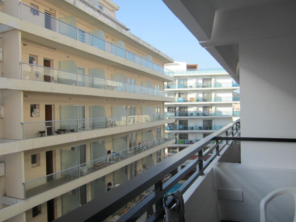Ausblick vom Balkon Mercure Rhodes Alexia Hotel & Spa