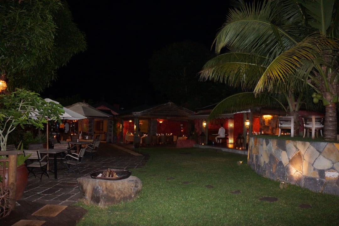 Restaurantbereich Lakaz Chamarel Exclusive Lodge