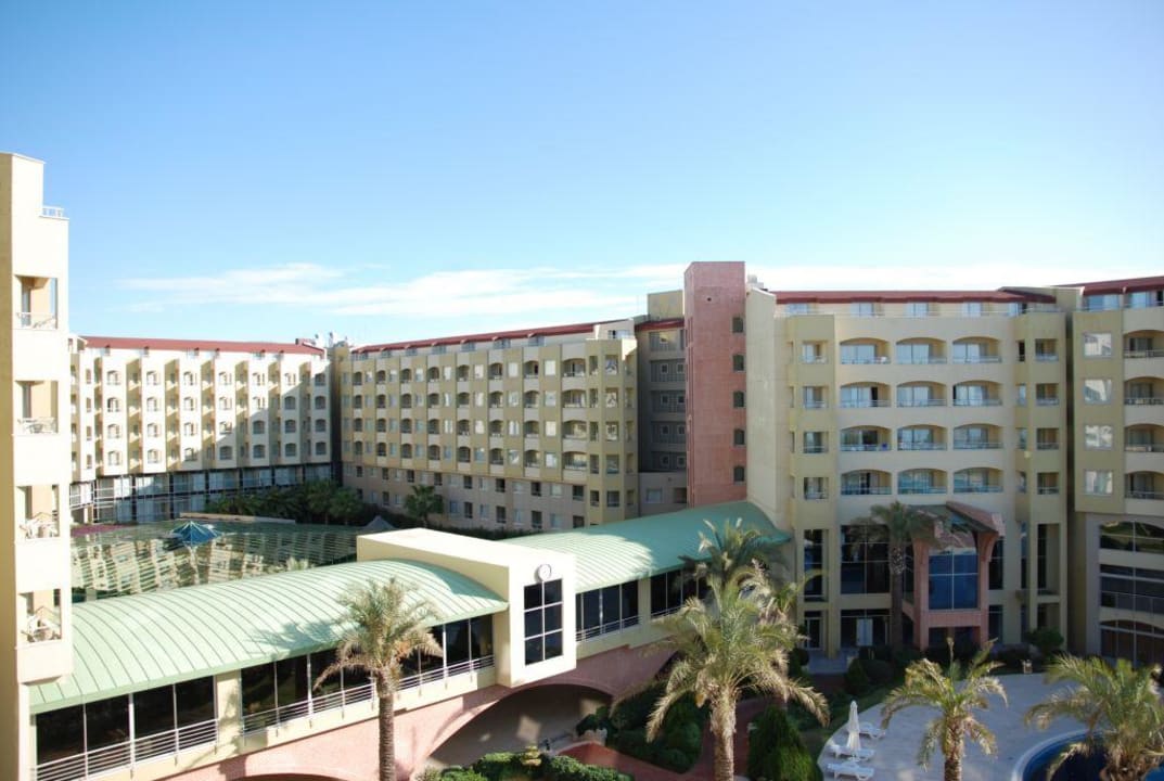 Blick aus unserem Zimmer Selectum Family Resort Side