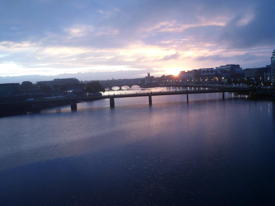 Ausblick aus Zimmer 413 Clayton Hotel Limerick