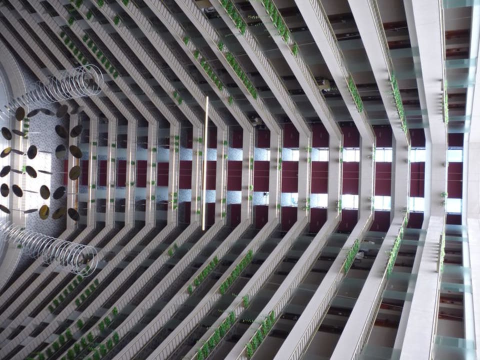 Vom Fahrstuhl aus gesehen, 14. Stock Parkroyal Collection Marina Bay