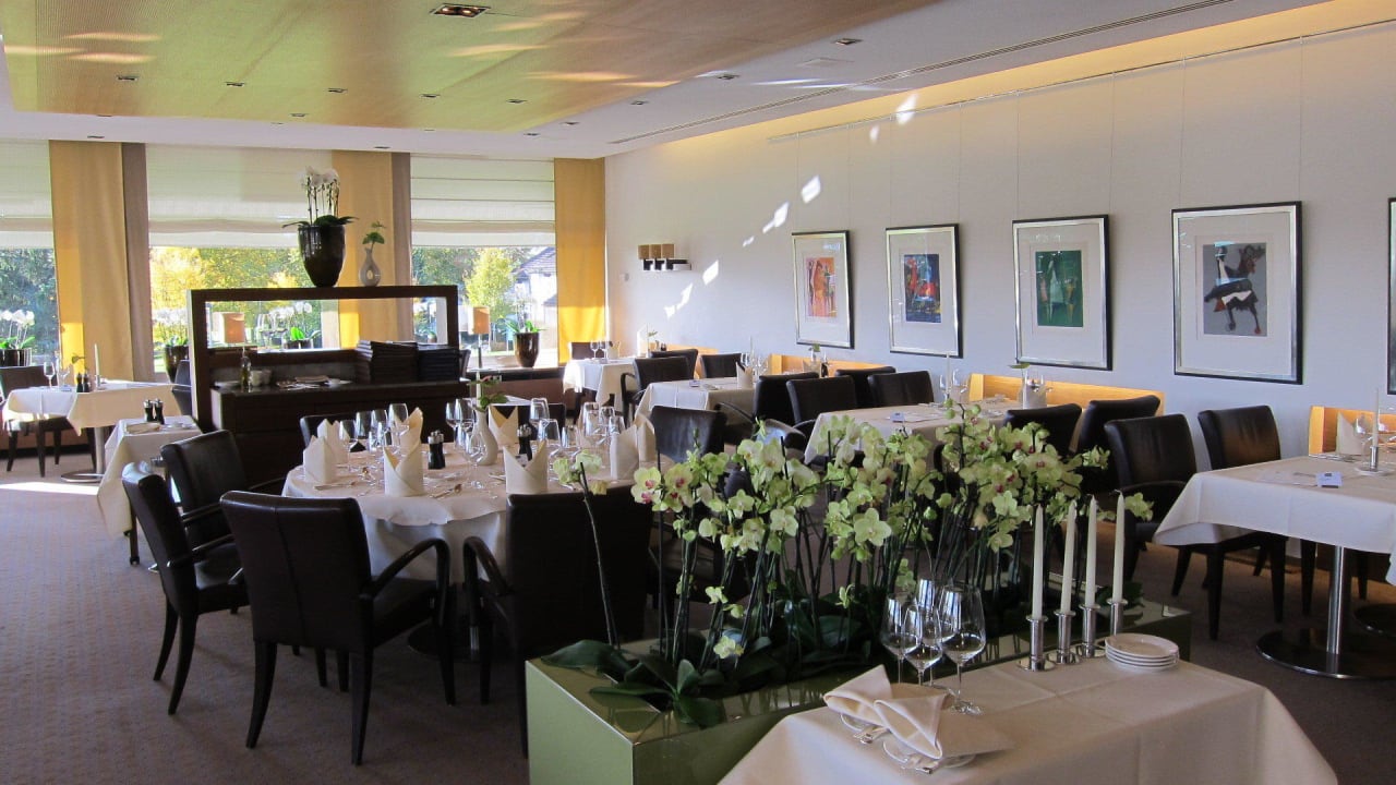 Teil des Restaurants Öschberghof Der Öschberghof