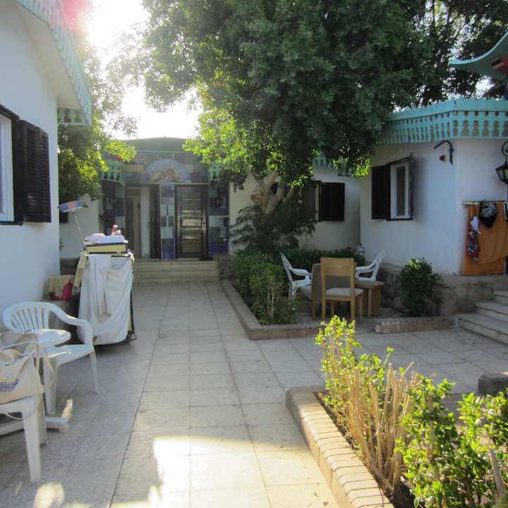 Ansicht einiger Bungalows Ghazala Beach