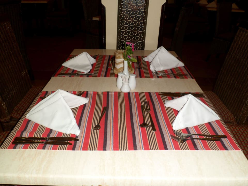 Tischdeko Restaurant Jaz Makadi Oasis Resort