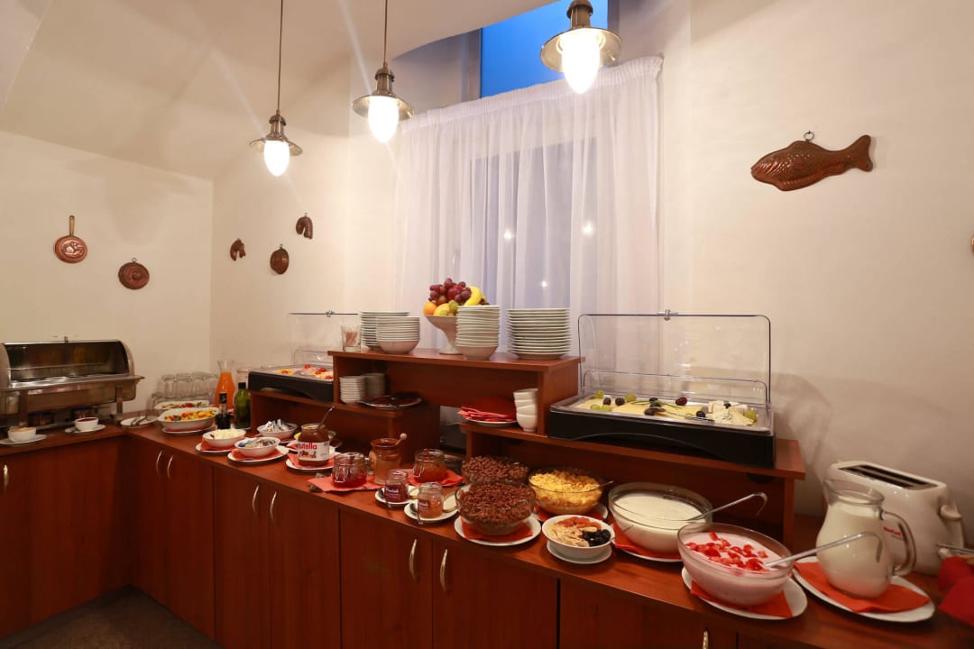 Frühstücksbuffet Hotel U Svatého Jana