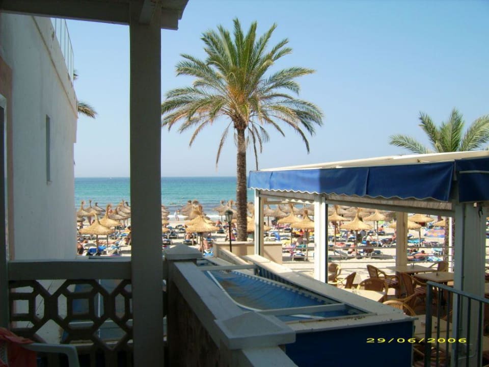 Aussicht vom Balkon aus Pension Maria Eugenia