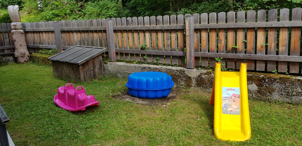 Gartenanlage Ferienhaus Stricker