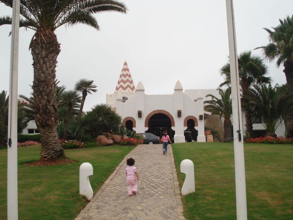 Hoteleingang Hotel Riu Tikida Dunas