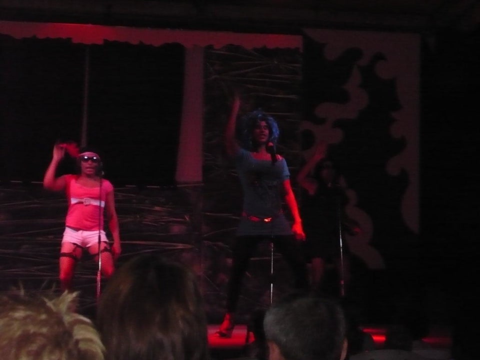 Abendshow der Animateure Dar Khayam