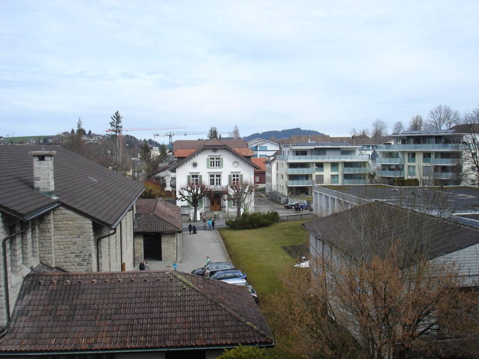 Blick aus dem Zimmer Hotel Drei Könige