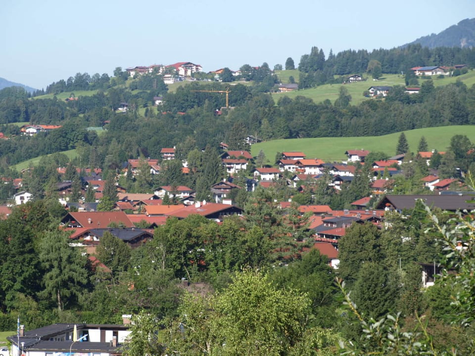 Blick auf Reit im Winkl Ferienwohnungen Neumaier F