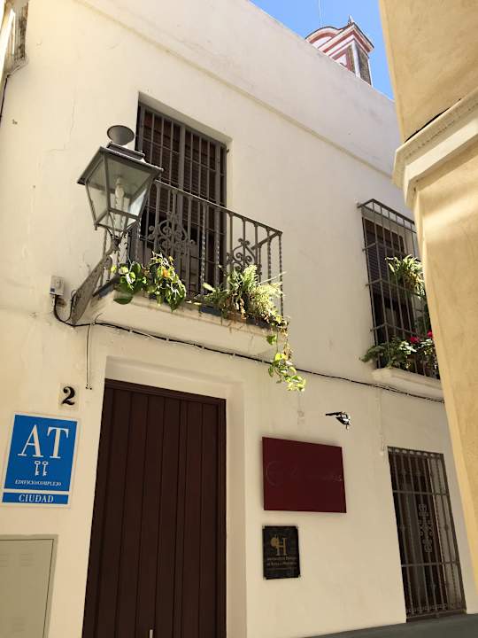 Eingang Ferienwohnungen Los Venerables