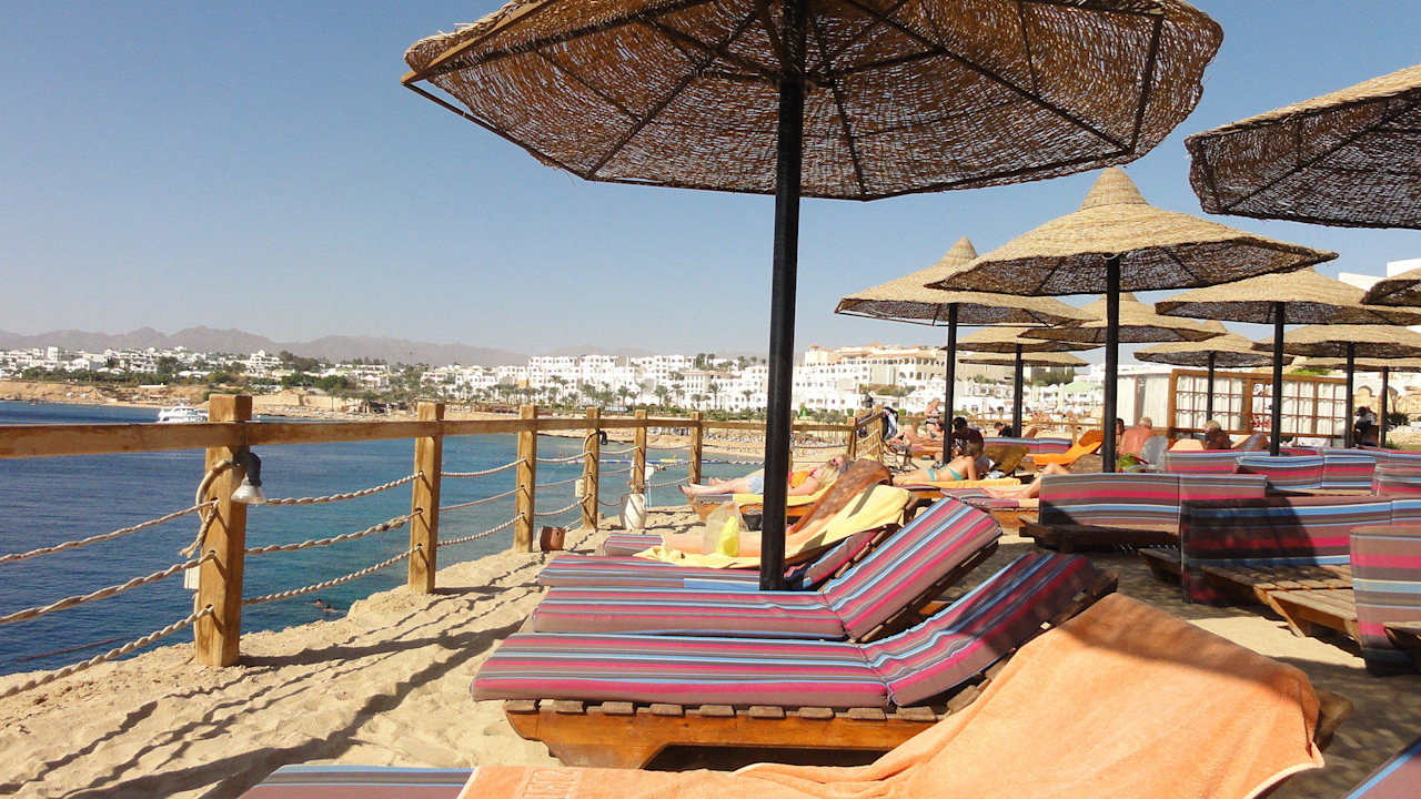 Blick von der Liege Sharm Plaza