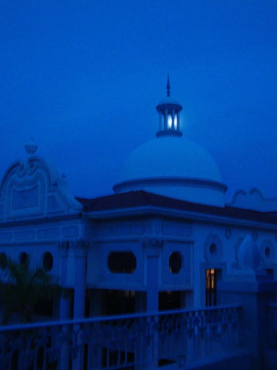 Morgens vom Balkon Hotel Riu Palace Riviera Maya