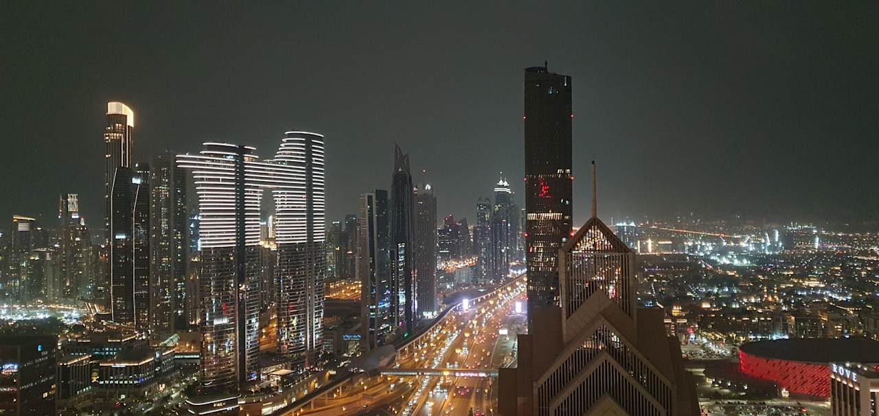 Ausblick Shangri-La Hotel Dubai