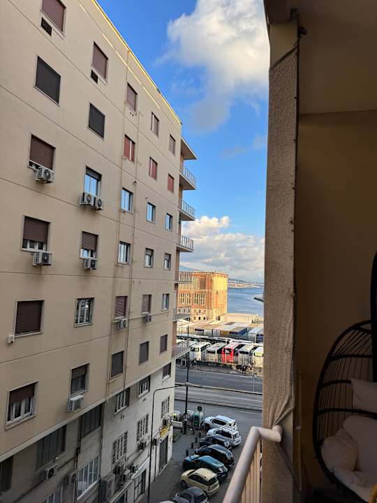 Ausblick Aroma Apartment, Maschio Angioino-Porto Di Napoli