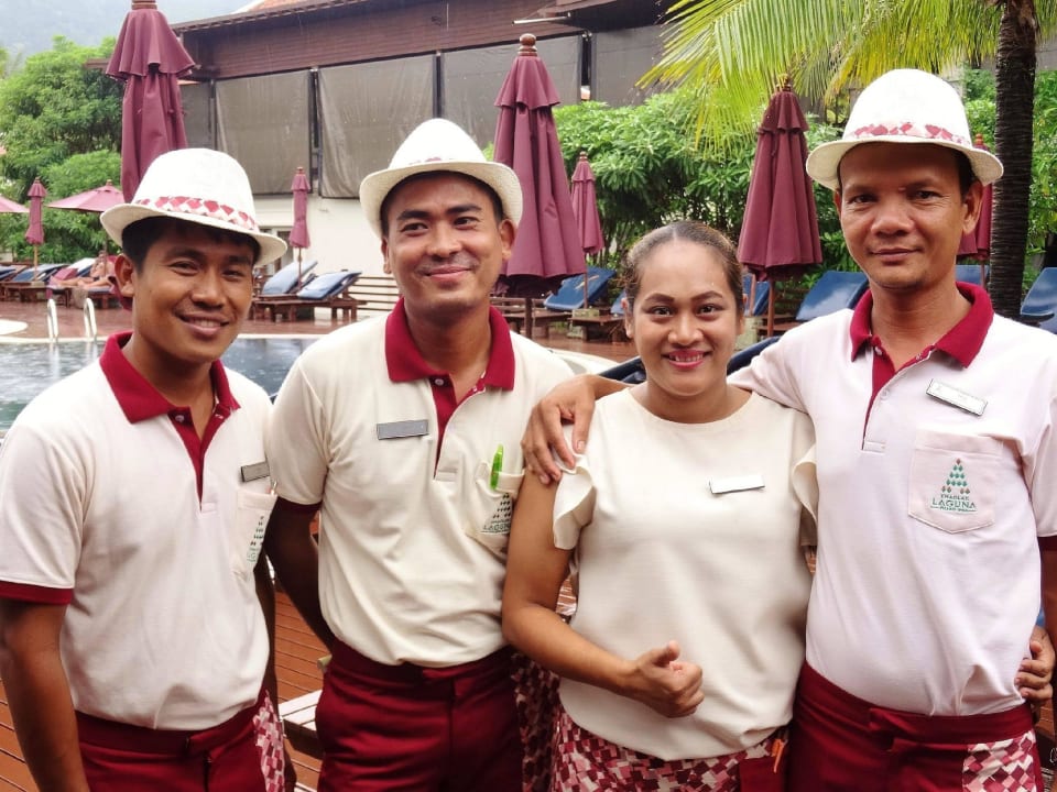 Sehr nettes Personal Khaolak Laguna Resort